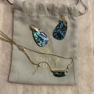 Kendra Scott Earring and Necklace Combo